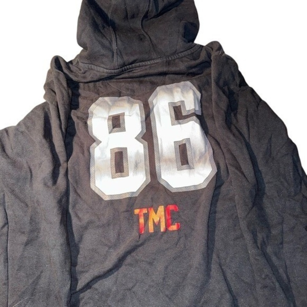 Fanatics Chicago Bulls NBA Hoodie Mens XL Black 86 TMC Graphic Pullover Fleece